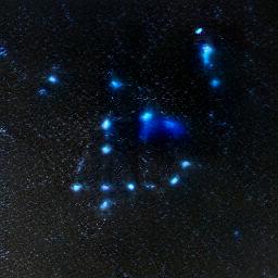 generated: a view of the Orion constellation in the night sky #0